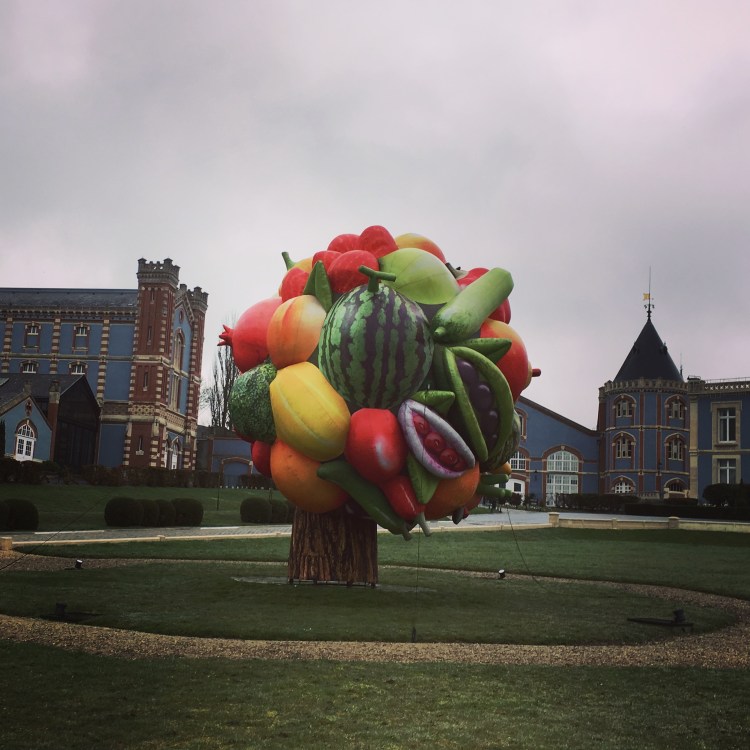 Moderne kunst op het Domaine Pommery